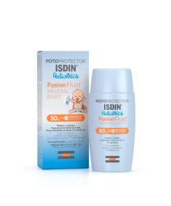 FOTOPROTECTOR ISDIN PEDIATRICO MINERAL BABY SPF 50+ ROSTRO Y CUERPO FLUIDO 50ML