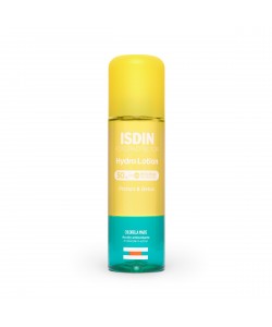 ISDIN HydroLotion SPF 50 - Fotoprotector solar Corporal Bifásico, PROTECT & DETOX, Hidratante, Piel radiante, 200 ml