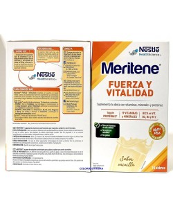 MERITENE VAINILLA 15X30 G.