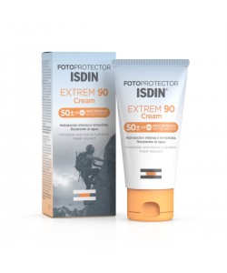 Fotoprotector ISDIN Extrem 90 Cream SPF 50+ - Protector solar facial para condiciones de radiación solar extrema, 50 ml