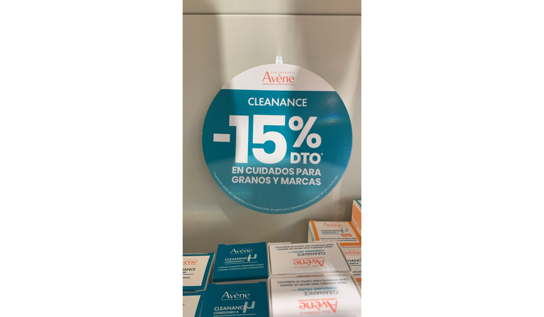 Avene Cleanance: 15% Descuento en la gama cleanance